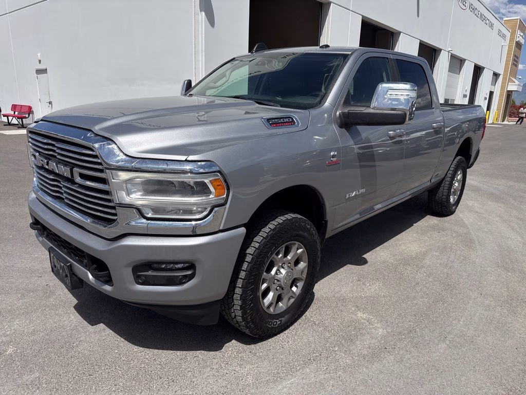 2024 Billet Silver Metallic Clearcoat Ram 2500 Laramie 4X4 Truck