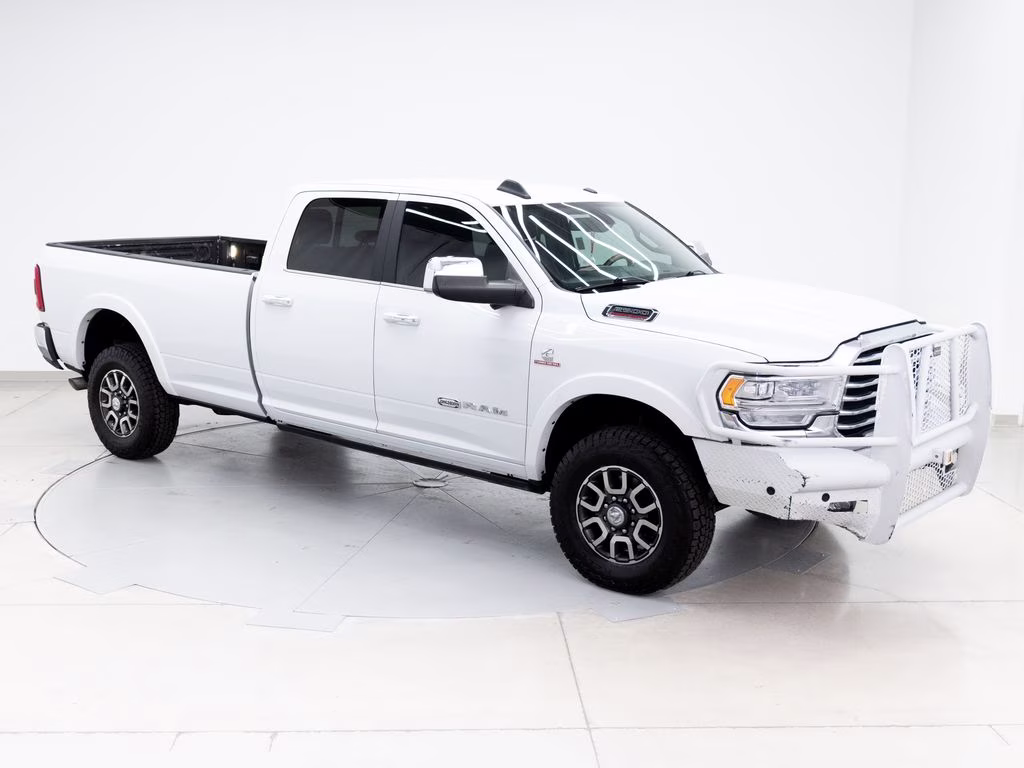2022 Bright White Clearcoat Ram 2500 Longhorn 4X4 Truck