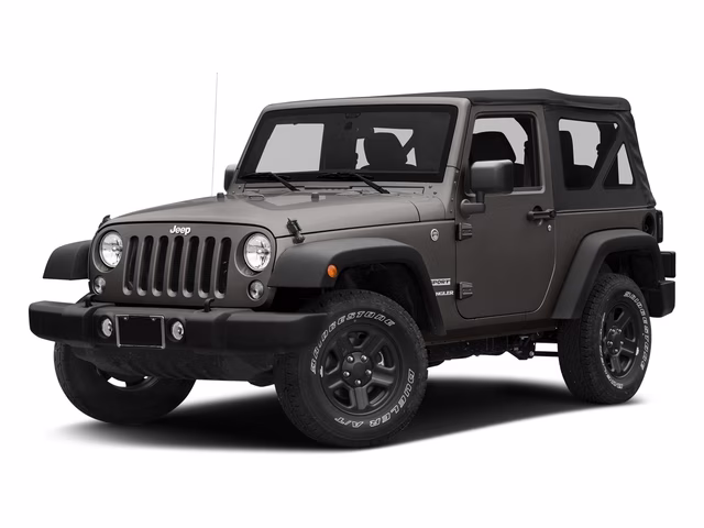 2018 Granite Crystal Metallic Clearcoat Jeep Wrangler JK Willys Wheeler 4X4 SUV