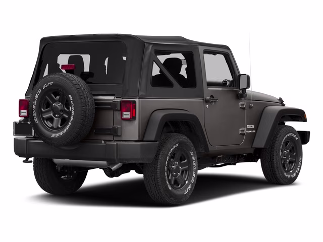 2018 Granite Crystal Metallic Clearcoat Jeep Wrangler JK Willys Wheeler 4X4 SUV