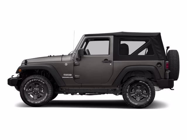 2018 Granite Crystal Metallic Clearcoat Jeep Wrangler JK Willys Wheeler 4X4 SUV