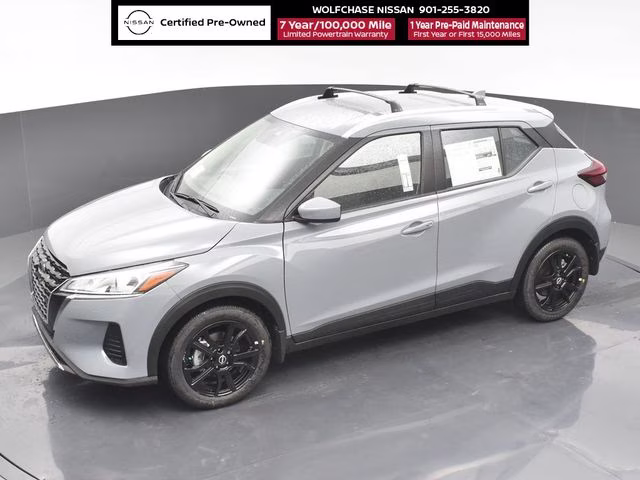 2024 Boulder Gray Pearl Nissan Kicks SV FWD SUV