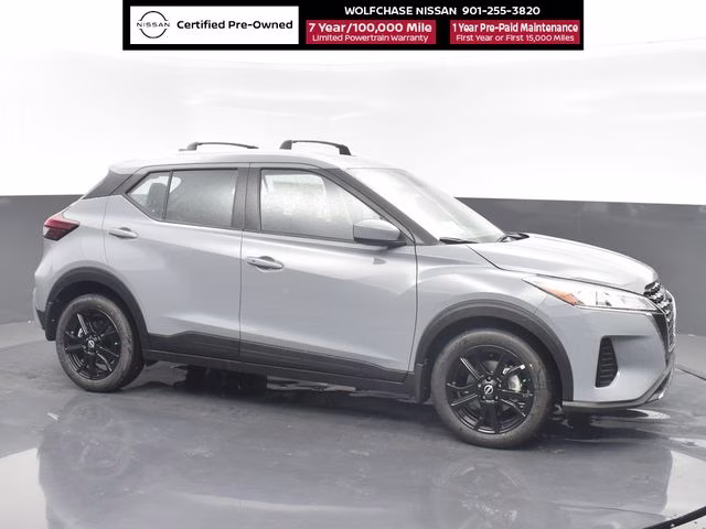 2024 Boulder Gray Pearl Nissan Kicks SV FWD SUV
