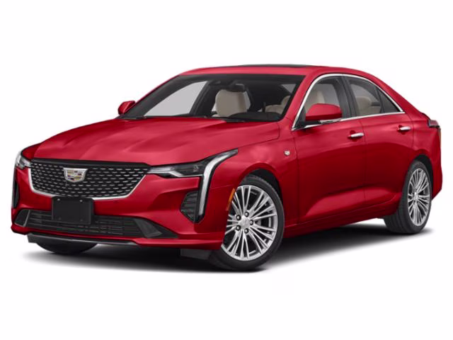 2023 Red Cadillac CT4 Premium Luxury RWD Sedan