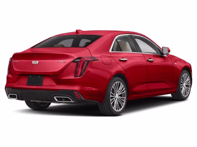 2023 Red Cadillac CT4 Premium Luxury RWD Sedan