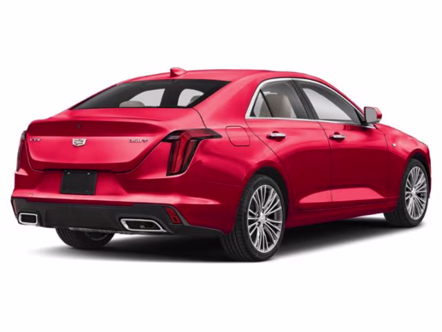 2023 Red Cadillac CT4 Premium Luxury RWD Sedan