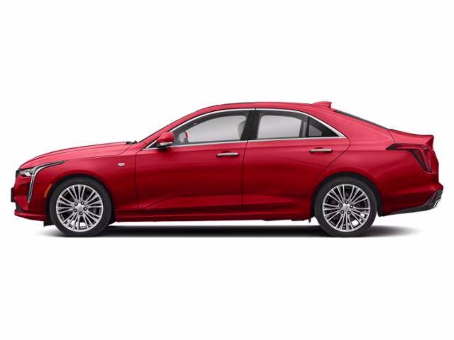2023 Red Cadillac CT4 Premium Luxury RWD Sedan