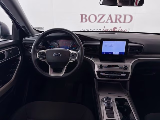 2021 Agate Black Metallic Ford Explorer XLT RWD SUV