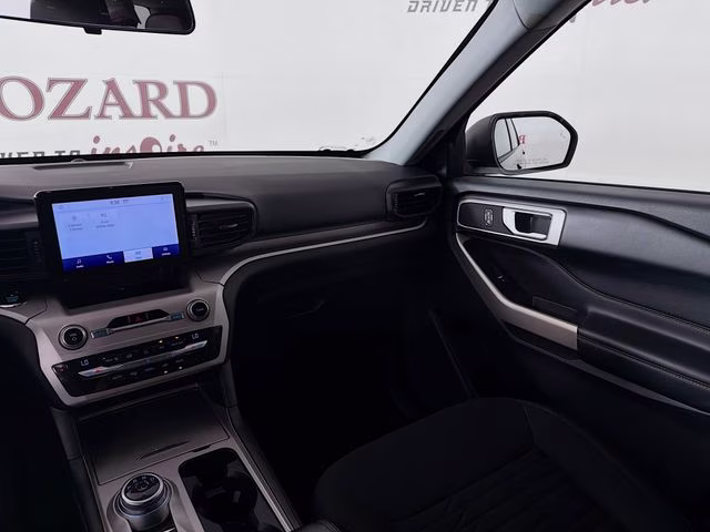 2021 Agate Black Metallic Ford Explorer XLT RWD SUV