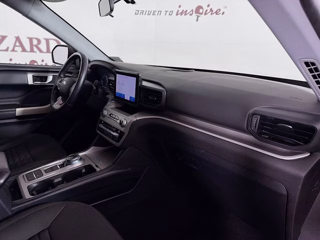 2021 Agate Black Metallic Ford Explorer XLT RWD SUV