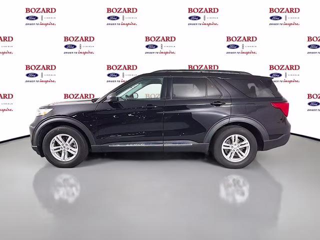 2021 Agate Black Metallic Ford Explorer XLT RWD SUV