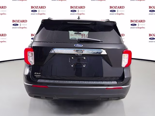 2021 Agate Black Metallic Ford Explorer XLT RWD SUV