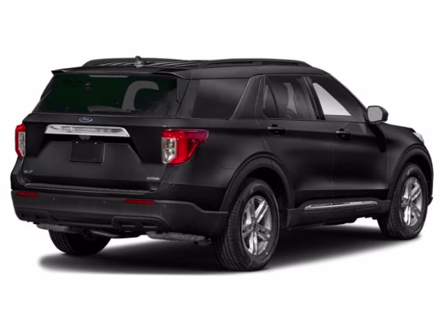 2021 Black Metallic Ford Explorer XLT RWD SUV