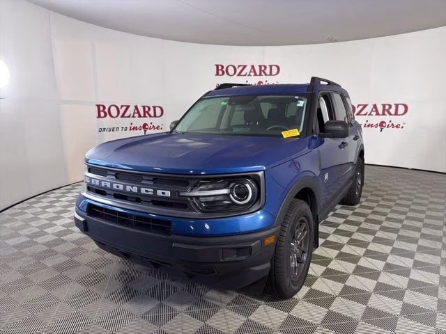 2023 Blue Metallic Ford Bronco Sport Big Bend 4X4 SUV
