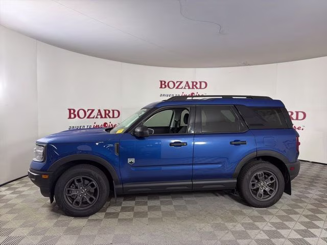 2023 Blue Metallic Ford Bronco Sport Big Bend 4X4 SUV