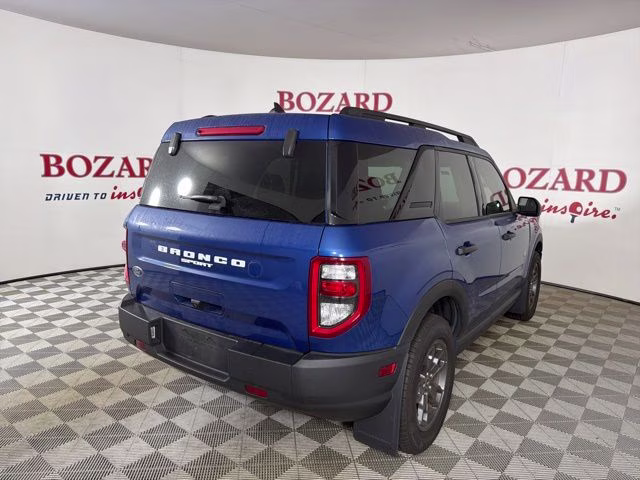 2023 Blue Metallic Ford Bronco Sport Big Bend 4X4 SUV