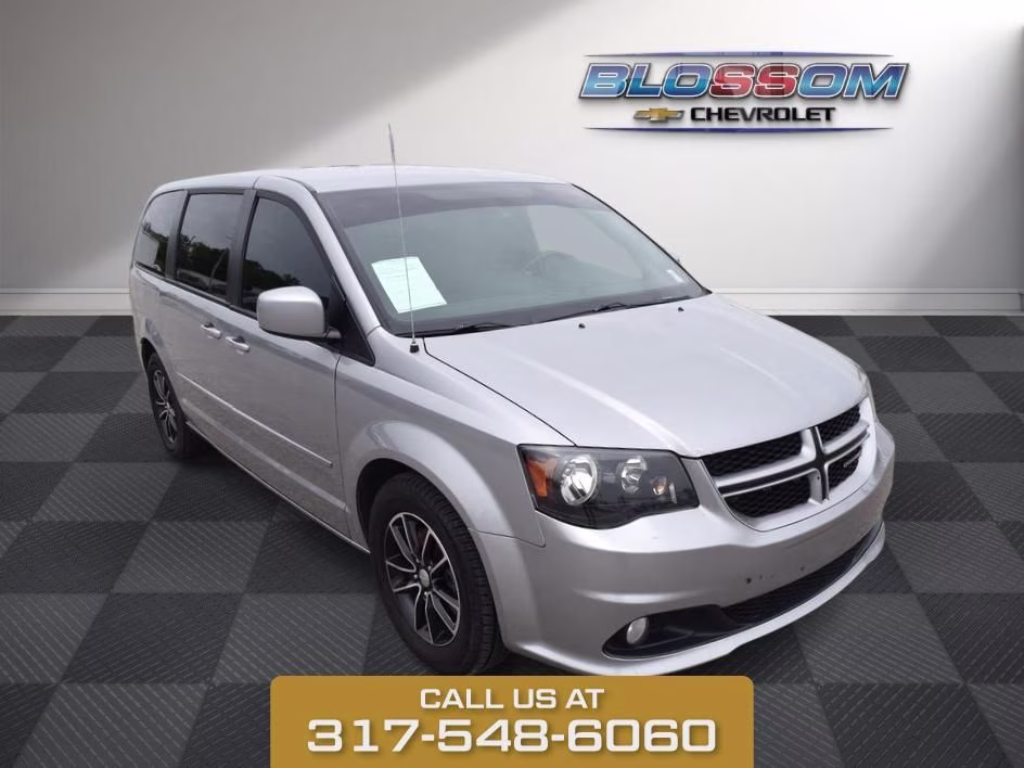 2017 Billet Clearcoat Dodge Grand Caravan GT FWD Van
