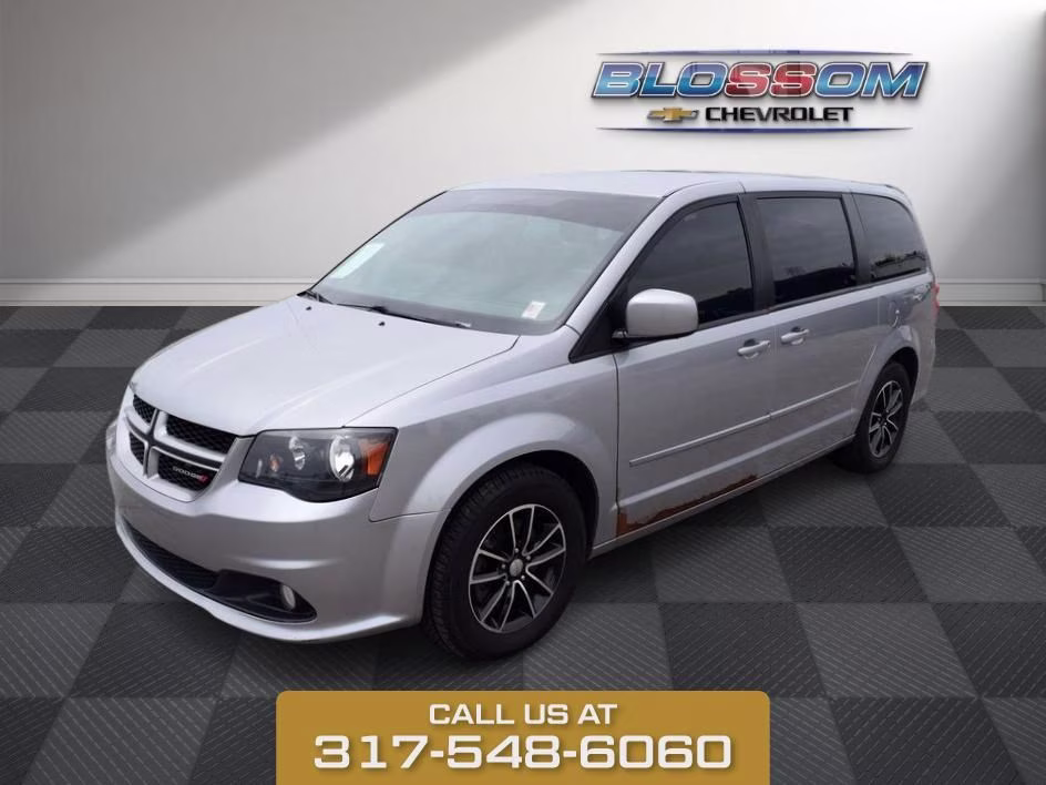 2017 Billet Clearcoat Dodge Grand Caravan GT FWD Van