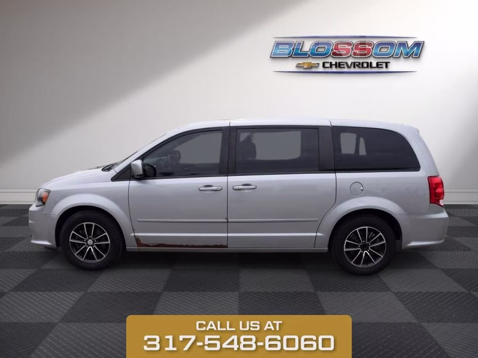 2017 Billet Clearcoat Dodge Grand Caravan GT FWD Van