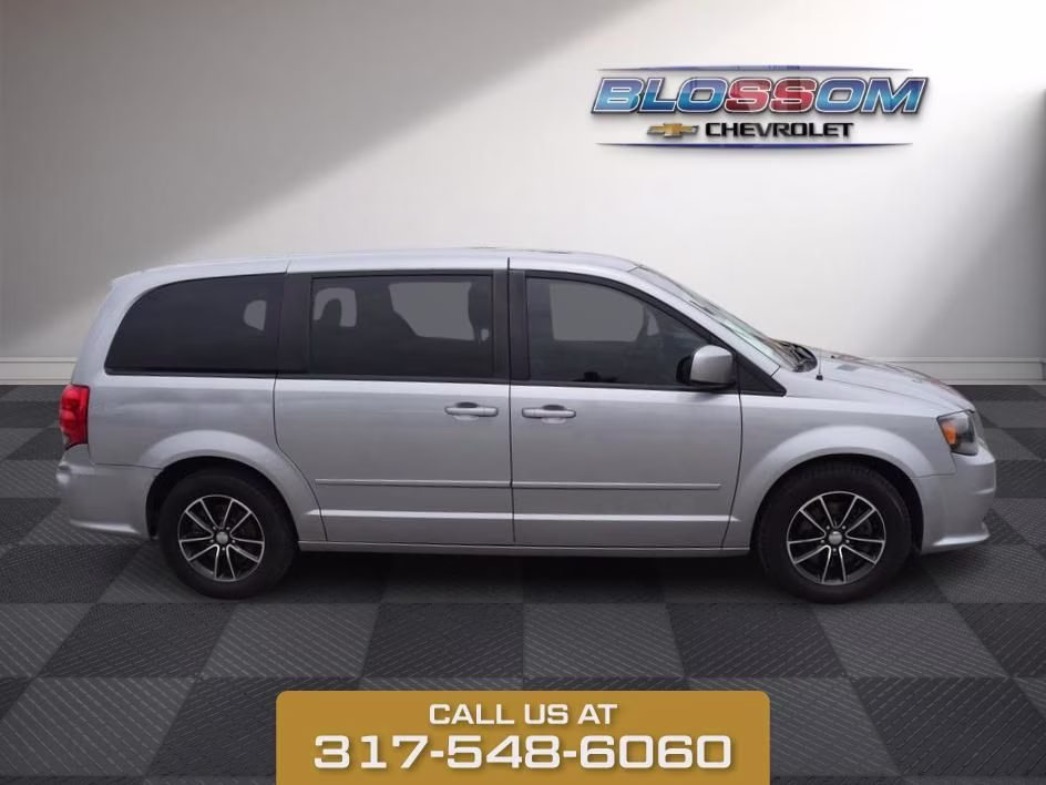 2017 Billet Clearcoat Dodge Grand Caravan GT FWD Van