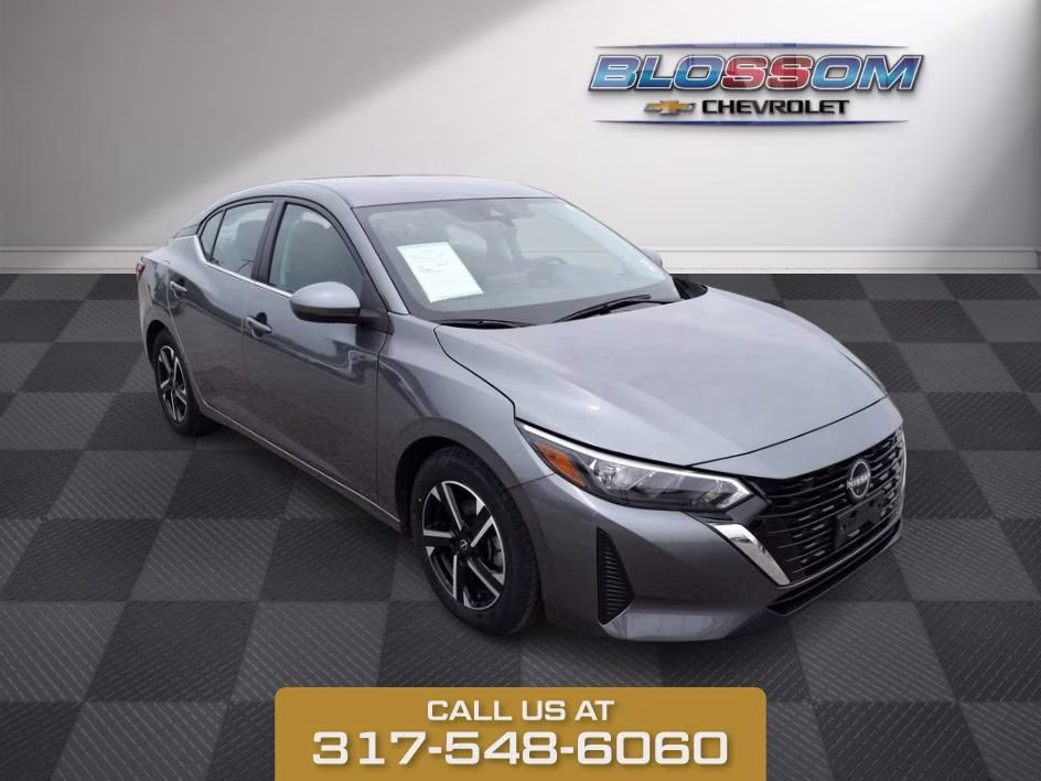2024 Gun Metallic Nissan Sentra SV FWD Sedan