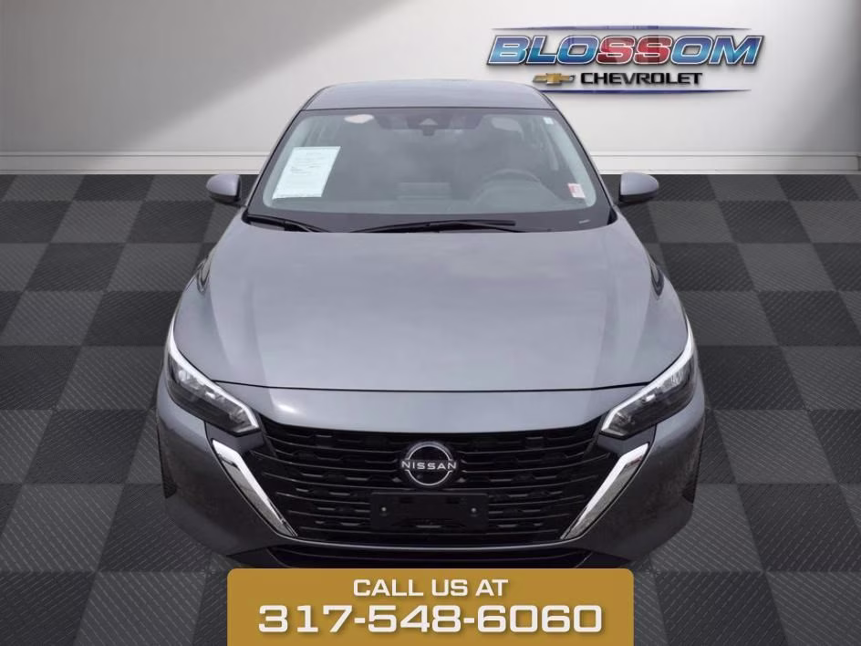 2024 Gun Metallic Nissan Sentra SV FWD Sedan