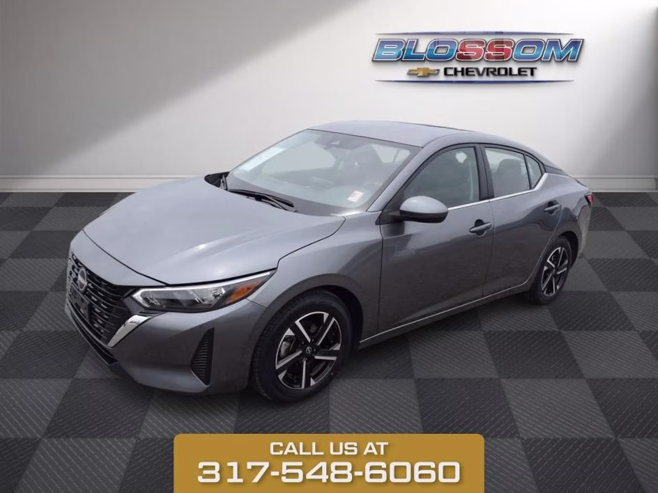 2024 Gun Metallic Nissan Sentra SV FWD Sedan