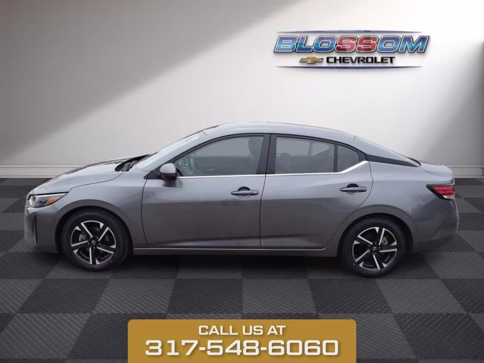 2024 Gun Metallic Nissan Sentra SV FWD Sedan