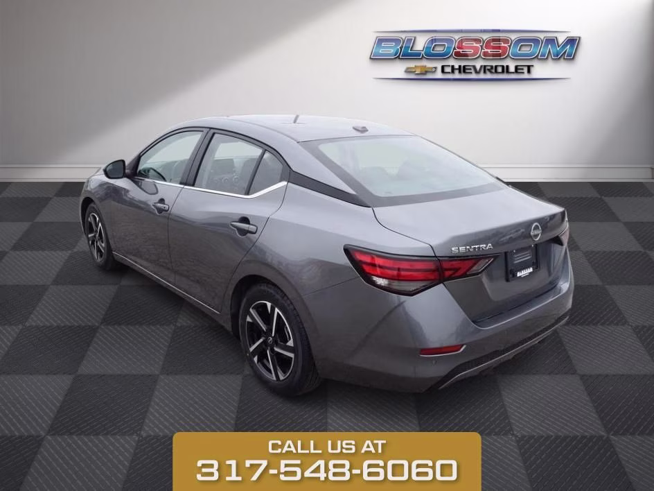 2024 Gun Metallic Nissan Sentra SV FWD Sedan