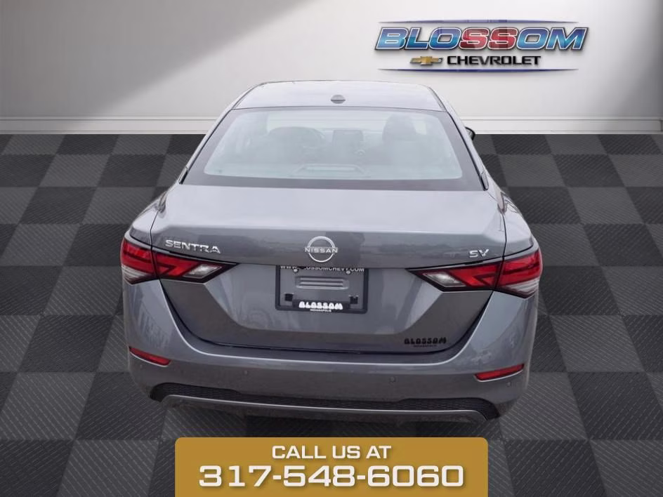 2024 Gun Metallic Nissan Sentra SV FWD Sedan