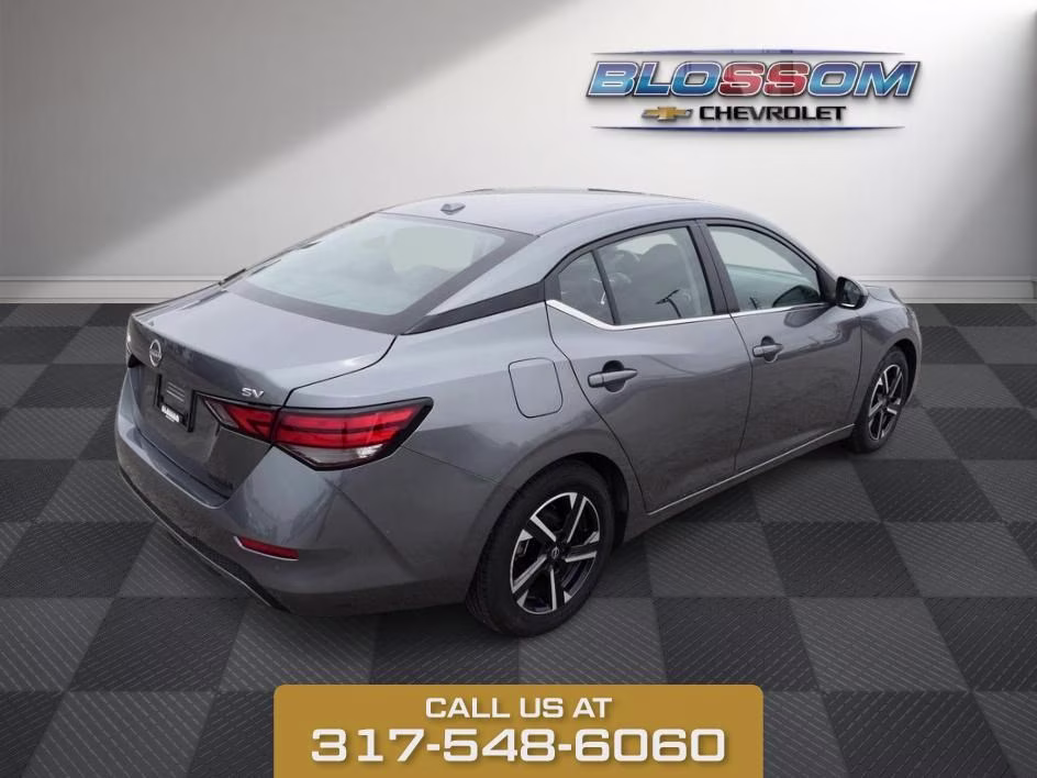 2024 Gun Metallic Nissan Sentra SV FWD Sedan
