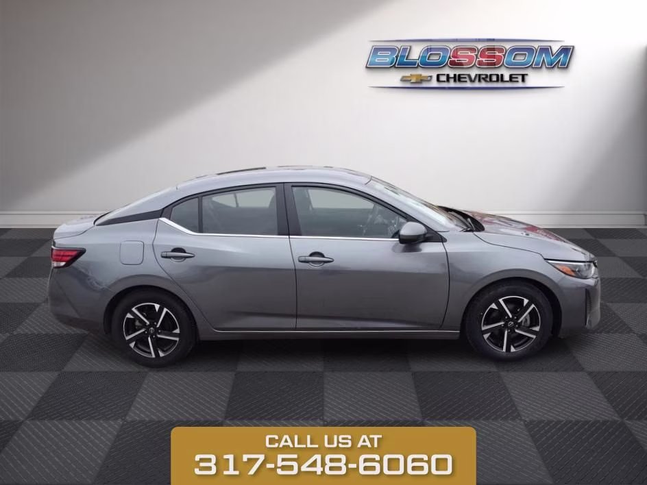 2024 Gun Metallic Nissan Sentra SV FWD Sedan