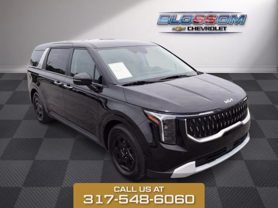 2025 Aurora Black Kia Carnival LXS FWD Van