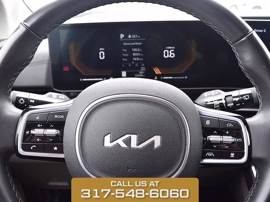2025 Aurora Black Kia Carnival LXS FWD Van