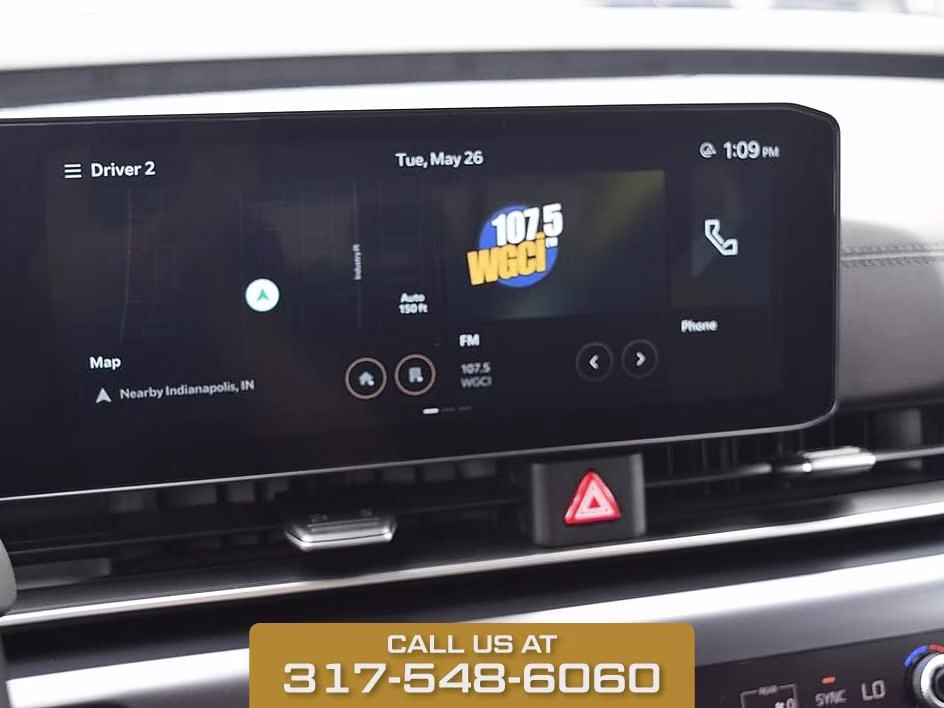 2025 Aurora Black Kia Carnival LXS FWD Van