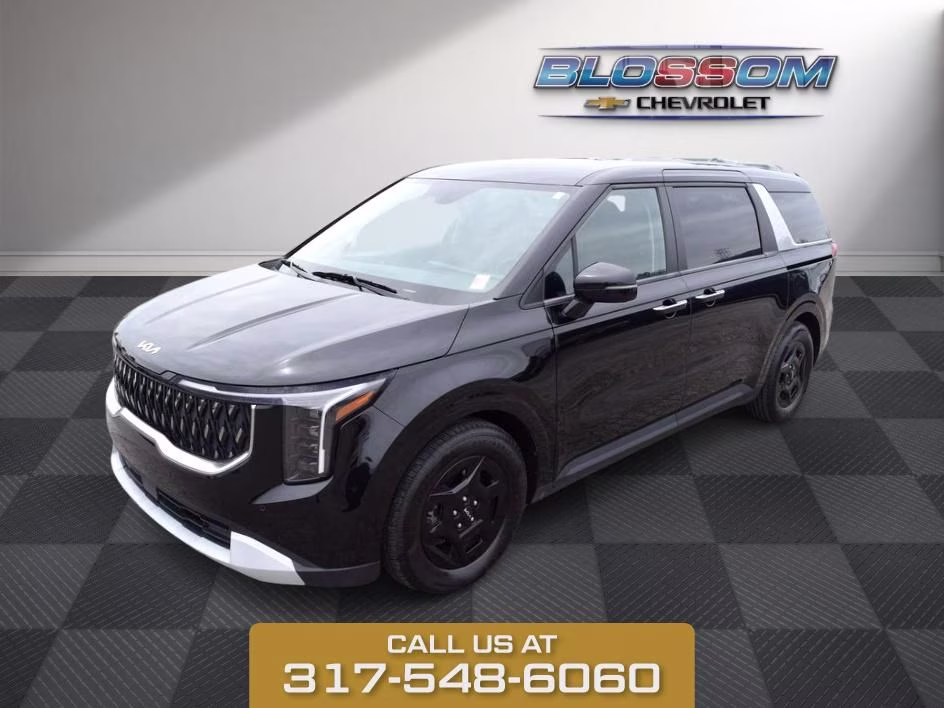 2025 Aurora Black Kia Carnival LXS FWD Van