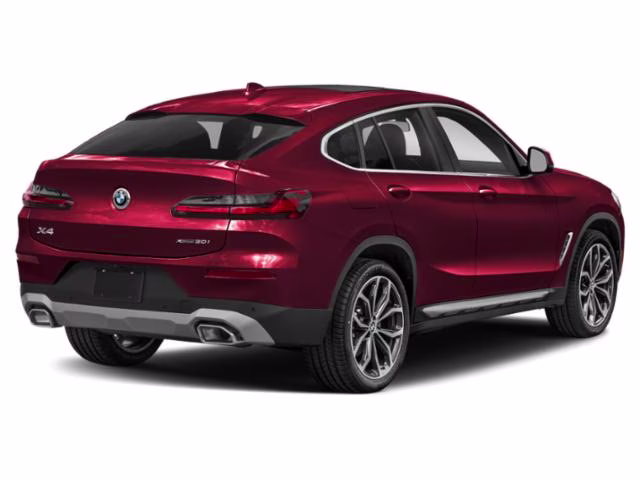 2025 Red Metallic BMW X4 xDrive30i AWD SUV