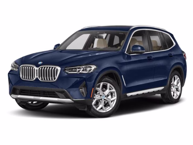 2023 Blue BMW X3 sDrive30i RWD SUV