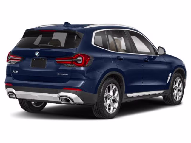 2023 Blue BMW X3 sDrive30i RWD SUV