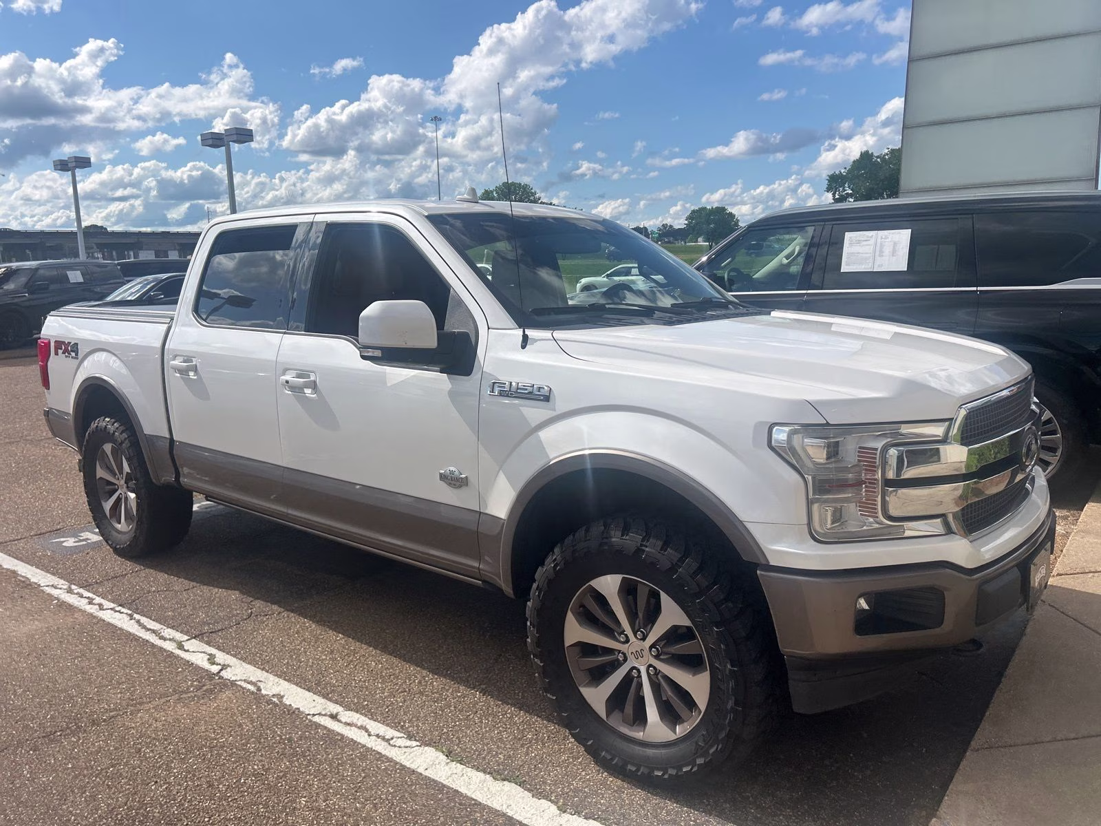 2019 White Platinum Ford F-150 King Ranch 4X4 Truck