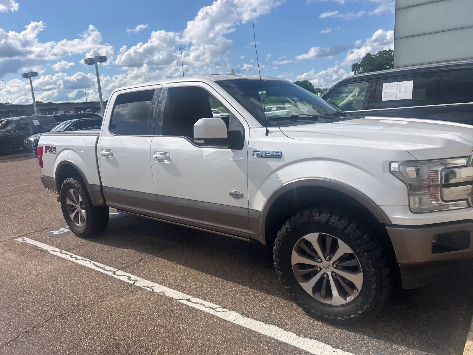 2019 White Platinum Ford F-150 King Ranch 4X4 Truck