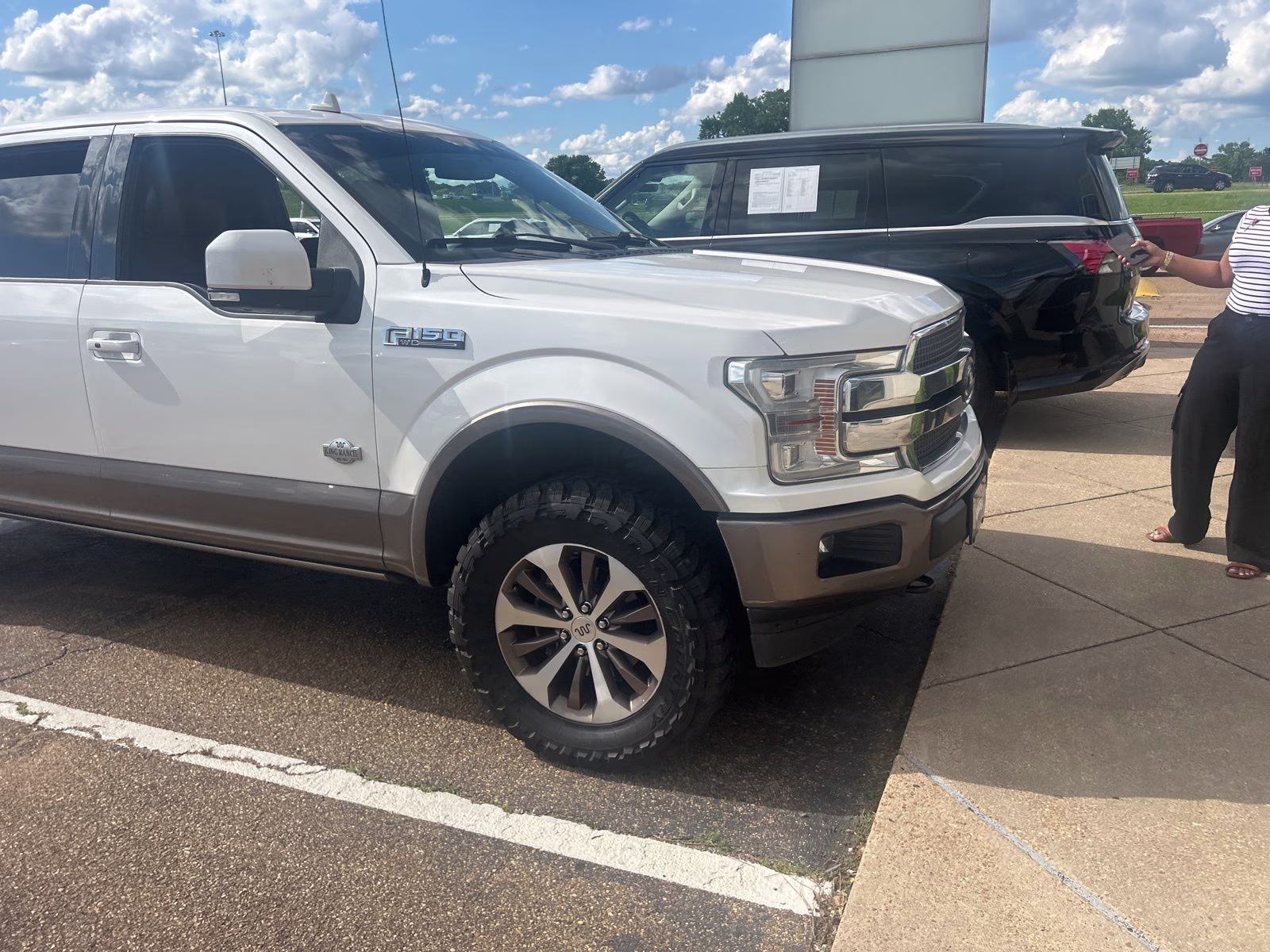 2019 White Platinum Ford F-150 King Ranch 4X4 Truck