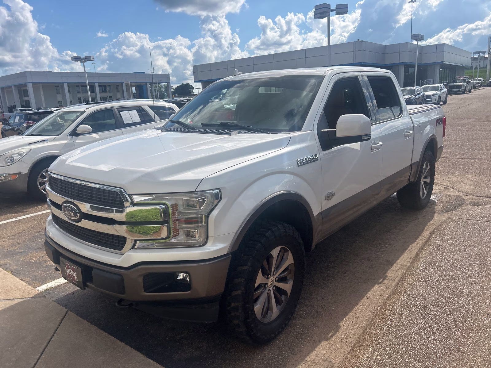 2019 White Platinum Ford F-150 King Ranch 4X4 Truck