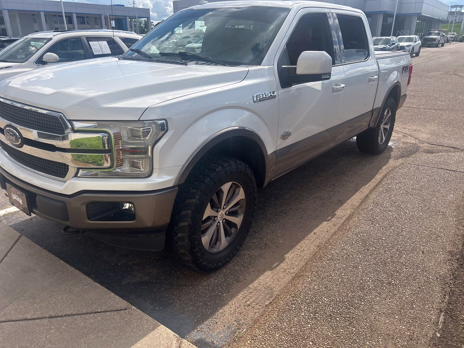 2019 White Platinum Ford F-150 King Ranch 4X4 Truck