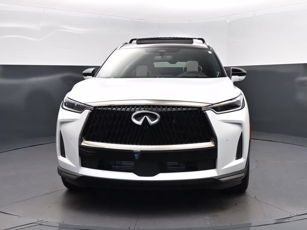 2027 RADIANT WHITE / BLACK OBSIDIAN INFINITI QX60 Autograph AWD SUV