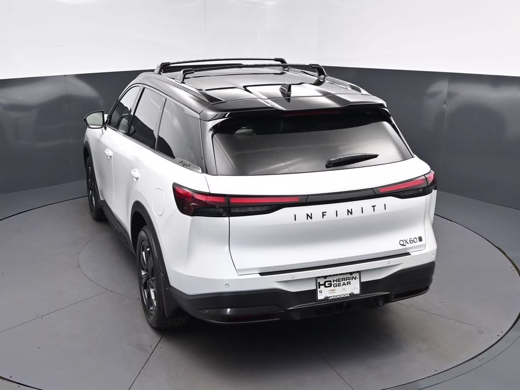 2027 RADIANT WHITE / BLACK OBSIDIAN INFINITI QX60 Autograph AWD SUV