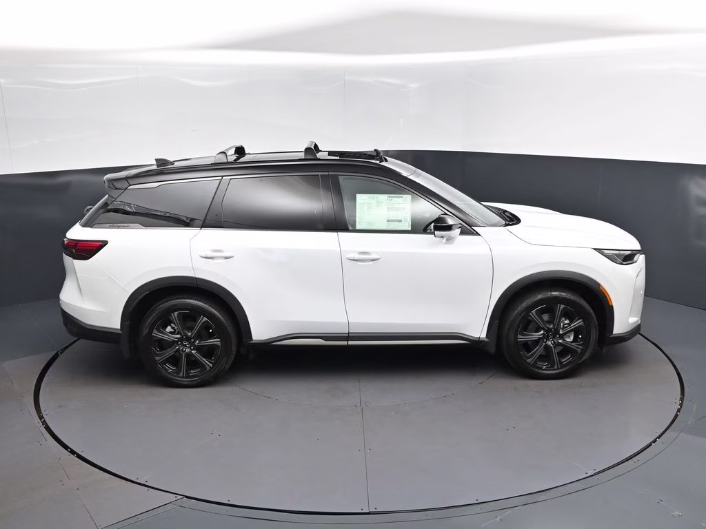 2027 RADIANT WHITE / BLACK OBSIDIAN INFINITI QX60 Autograph AWD SUV