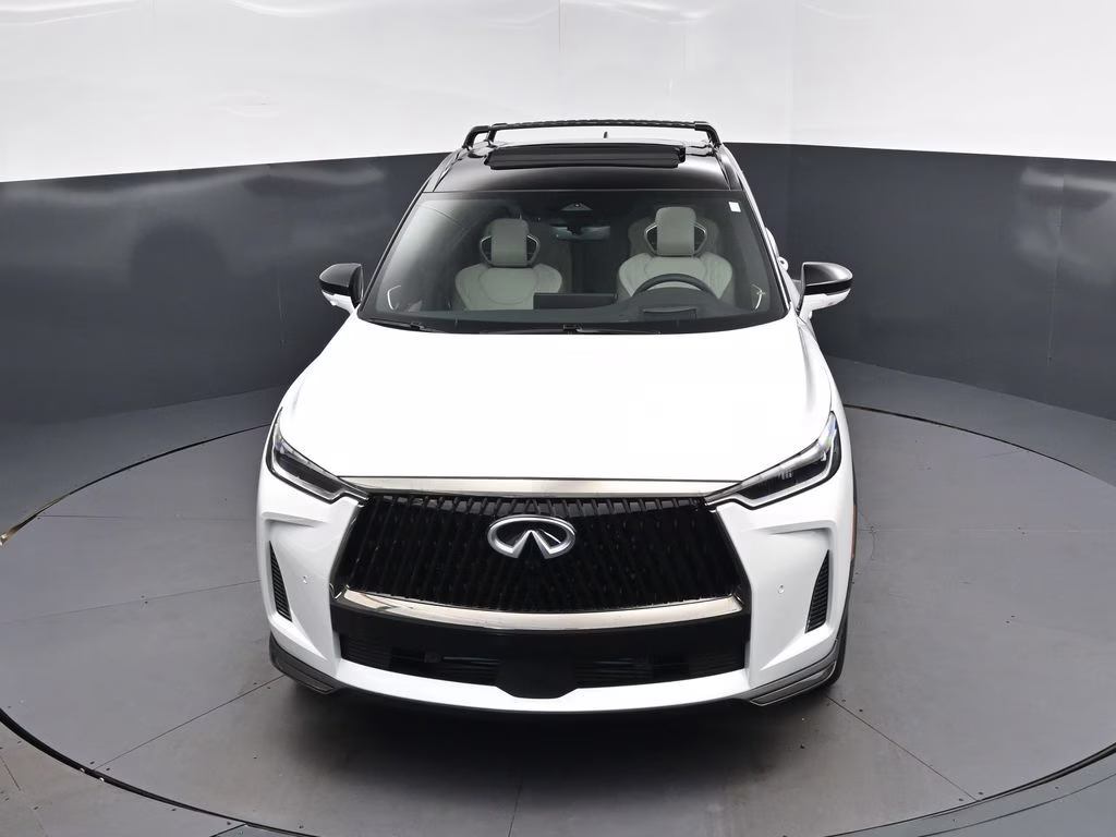 2027 RADIANT WHITE / BLACK OBSIDIAN INFINITI QX60 Autograph AWD SUV
