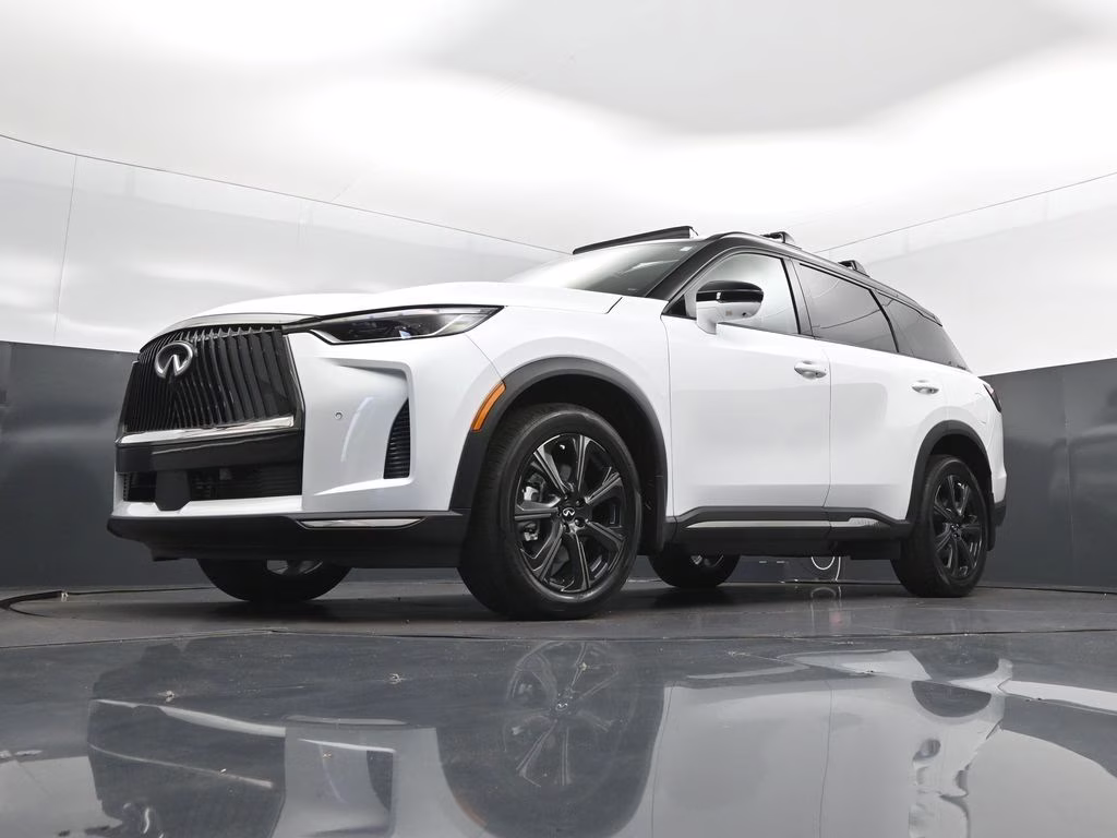 2027 RADIANT WHITE / BLACK OBSIDIAN INFINITI QX60 Autograph AWD SUV
