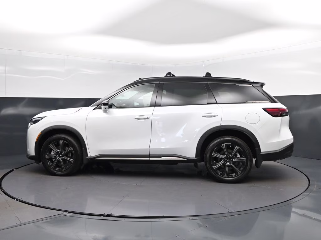2027 RADIANT WHITE / BLACK OBSIDIAN INFINITI QX60 Autograph AWD SUV